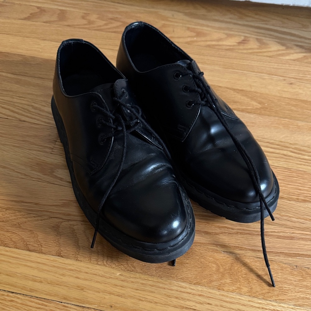 Dr. Martens Black Leather Dress Shoes